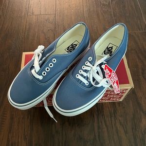 Blue Lace Up Vans